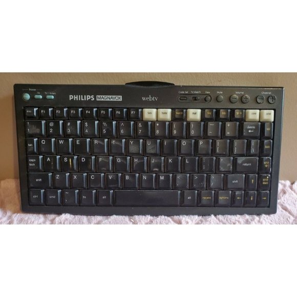 Philips Magnavox Wireless Infrared Keyboard for WebTV, MWK122BK - Picture 5 of 8